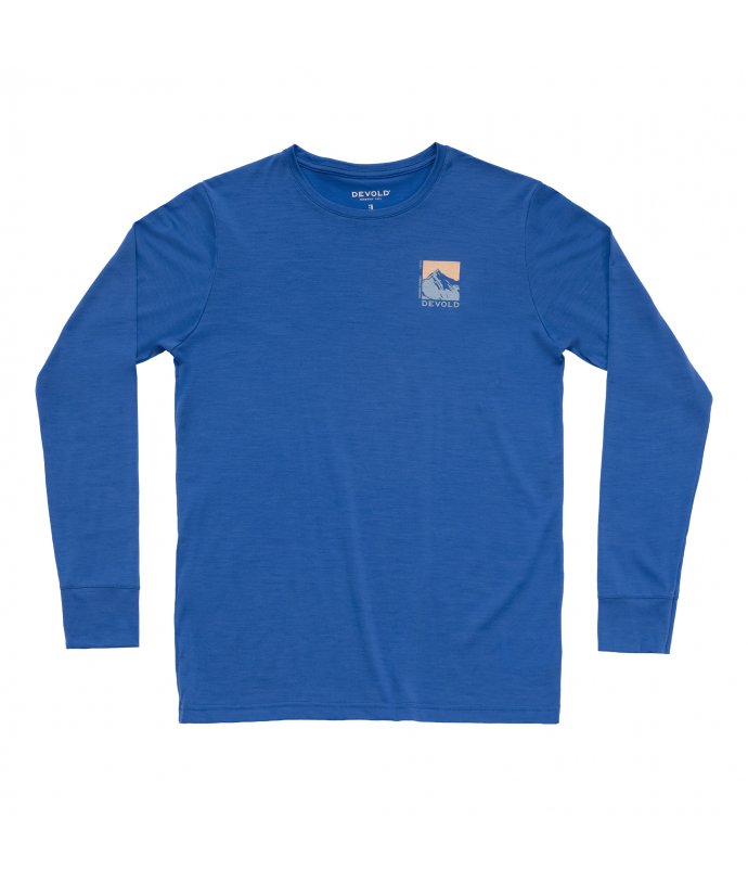 Devold pánské merino triko s dlouhým rukávem Everyday Classic Summit